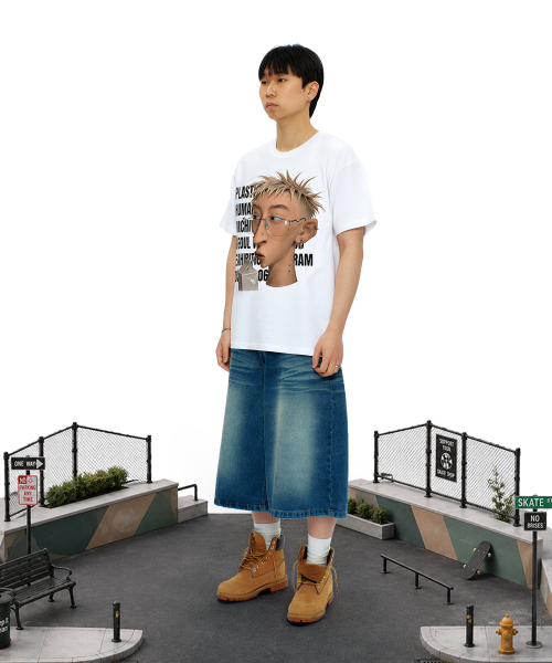LAUGHER(ラファー)の「プラスチックヒューマンTシャツ - ホワイト(Tシャツ/カットソー・レディース・ホワイト・MEDIUM/LARGE/X-LARGE)」の14枚目の写真