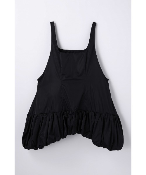ENFOLD(エンフォルド)の「DROP-HEM CAMISOLE VEST(ベスト・レディース・ブラック・38)」の1枚目の写真