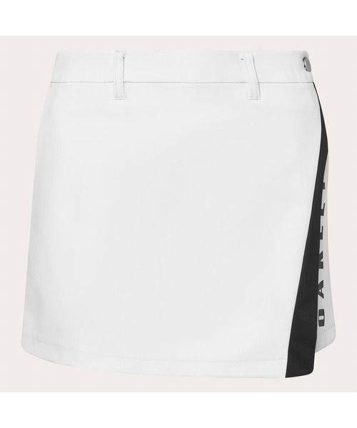 OAKLEY（オークリー）の「オークリー ELEVATE INSPRING CULOTTE 3.0 キュロット/ 撥水/ ゴルフウィメンズ/OAKLEY（その他パンツ・レディース・ホワイト×ブラック・XS/S/M/L）」の2枚目の写真