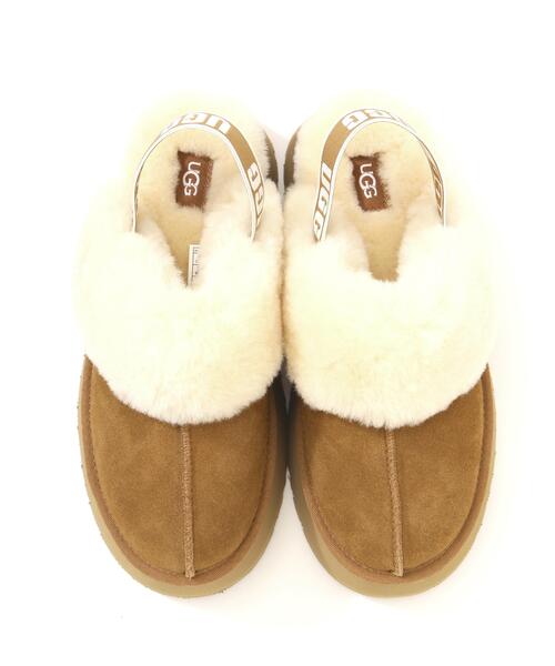 UGG(アグ)の「UGG(アグ)Funkette/1113474(ブーツ・レディース・ベージュ/ブラック・6/8/7)」の3枚目の写真