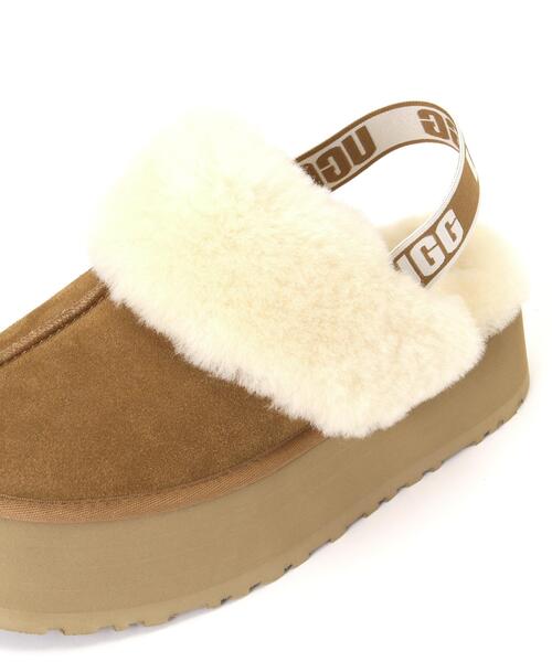 UGG(アグ)の「UGG(アグ)Funkette/1113474(ブーツ・レディース・ベージュ/ブラック・6/8/7)」の6枚目の写真