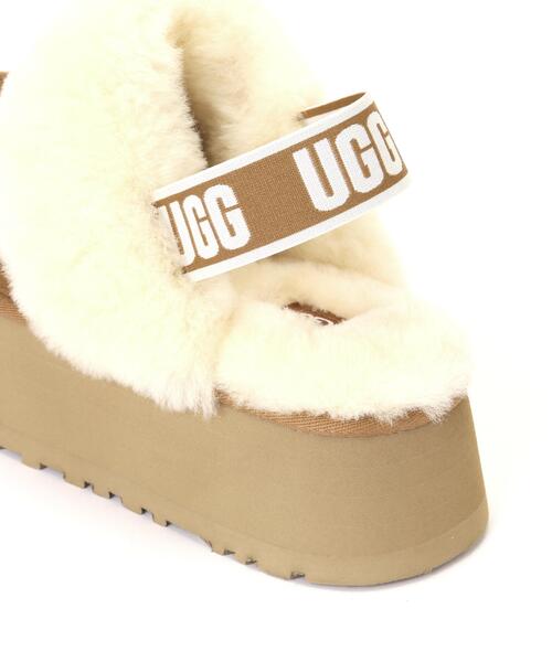 UGG(アグ)の「UGG(アグ)Funkette/1113474(ブーツ・レディース・ベージュ/ブラック・6/8/7)」の8枚目の写真