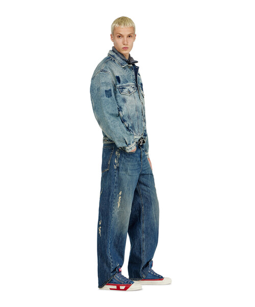 DIESEL(ディーゼル)の「メンズ デニムパンツ 2001 D-MACRO(デニムパンツ・メンズ・インディゴブルー・26inch/28inch/30inch/32inch/34inch)」の4枚目の写真
