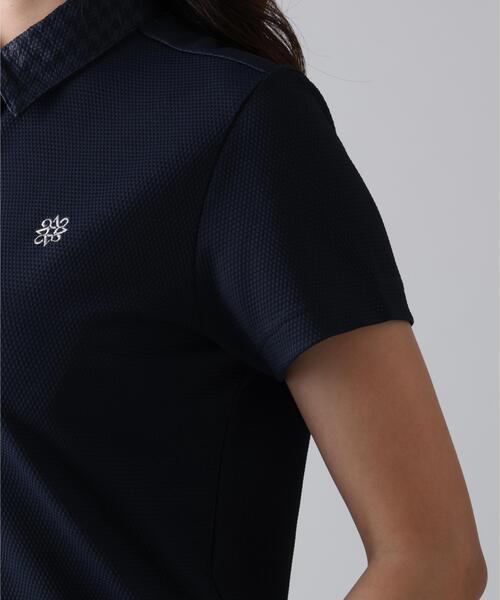 St ANDREWS(セントアンドリュース)の「【St ANDREWS】【吸水速乾】【UVカット】ポップコーンストレッチ半袖ポロシャツ (WOMENS)(ポロシャツ・レディース・ネイビー/ピンク・S/M)」の16枚目の写真