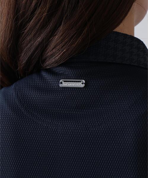 St ANDREWS(セントアンドリュース)の「【St ANDREWS】【吸水速乾】【UVカット】ポップコーンストレッチ半袖ポロシャツ (WOMENS)(ポロシャツ・レディース・ネイビー/ピンク・S/M)」の18枚目の写真