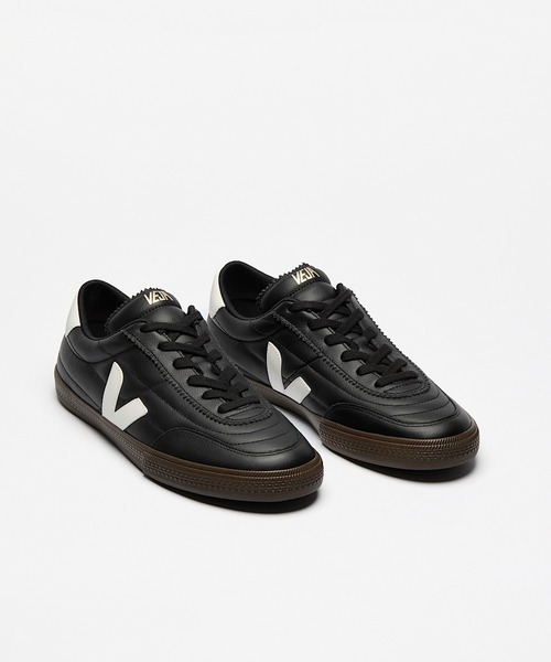 VEJA(ヴェジャ)の「VEJA Panenka レザースニーカー(スニーカー・レディース・ブラック×ホワイト・37/23/38/24/39/25/40/25.5cm/41/26.5cm/42/27cm/43/28cm/36/22)」の3枚目の写真