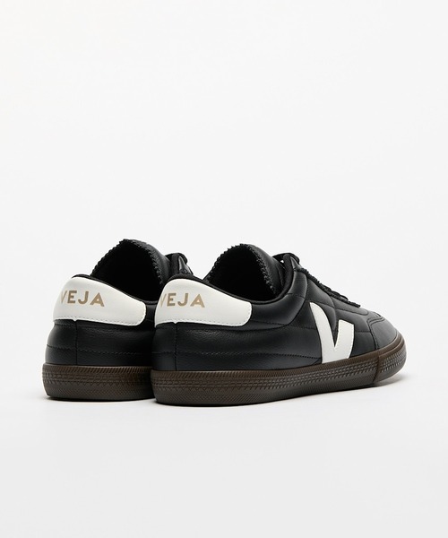 VEJA(ヴェジャ)の「VEJA Panenka レザースニーカー(スニーカー・レディース・ブラック×ホワイト・37/23/38/24/39/25/40/25.5cm/41/26.5cm/42/27cm/43/28cm/36/22)」の4枚目の写真