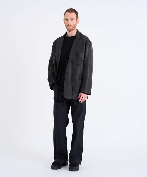onegravity(ワングラビティ)の「onegravity / コンパクトヤーン ブラックデニムスラックス(デニムパンツ・メンズ・ブラック・SMALL/MEDIUM/LARGE/X-LARGE)」の4枚目の写真