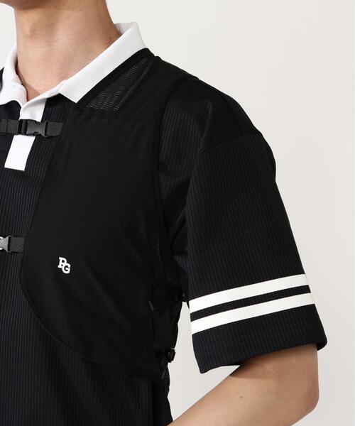 PEARLY GATES(パーリーゲイツ)の「ポリエステルメッシュペルチェベスト(UNISEX)(ベスト・メンズ・ブラック・S/L)」の9枚目の写真