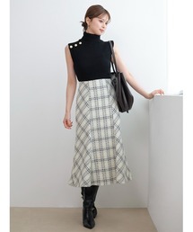 SNIDEL(�X�i�C�f��)�̃��[�r���O�`�F�b�N�~�h���X�J�[�g(�X�J�[�g)