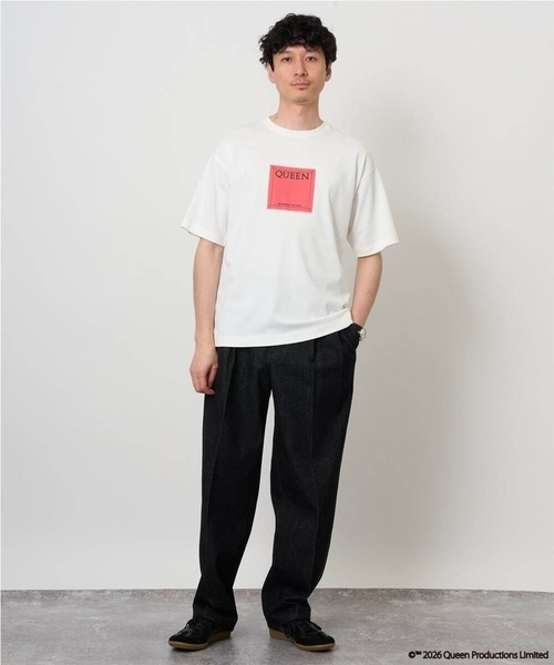 a.v.v(アーヴェヴェ)の「【接触冷感】QUEEN プリントカットソー(Tシャツ/カットソー・メンズ・チャコールグレー/ダークインディゴブルー/レッド・48/46)」の15枚目の写真
