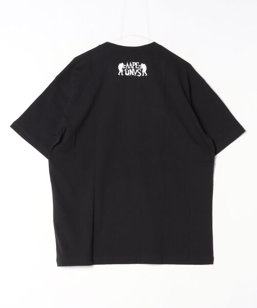 AAPE BY A BATHING APE(エーエイプバイアベイシングエイプ)の「AAPE MAIN TEE(Tシャツ/カットソー・メンズ・ライトブラウン/ブラック・LARGE/SMALL)」の9枚目の写真