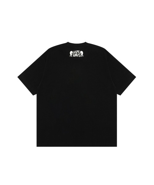 AAPE BY A BATHING APE(エーエイプバイアベイシングエイプ)の「AAPE MAIN TEE(Tシャツ/カットソー・メンズ・ライトブラウン/ブラック・LARGE/SMALL)」の3枚目の写真