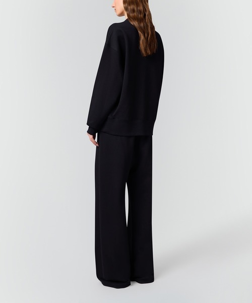 MSGM（エムエスジーエム）の「TheMwave モノグラムパッチ スウェットパンツ（スウェットパンツ・レディース・ブラック・M/S）」の3枚目の写真