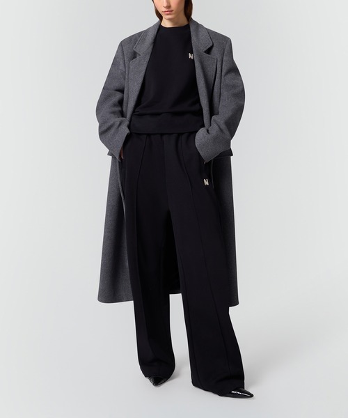 MSGM（エムエスジーエム）の「TheMwave モノグラムパッチ スウェットパンツ（スウェットパンツ・レディース・ブラック・M/S）」の4枚目の写真