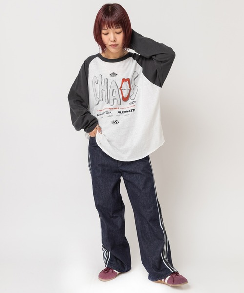 RNA(アールエヌエー)の「R4514 トラック5ポケットパンツ(デニムパンツ・レディース・ワンウォッシュ・MEDIUM)」の5枚目の写真