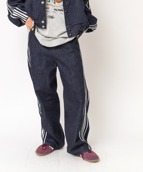 RNA(アールエヌエー)の「R4514 トラック5ポケットパンツ(デニムパンツ・レディース・ワンウォッシュ・MEDIUM)」の19枚目の写真