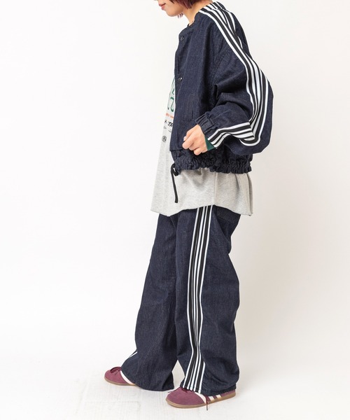 RNA(アールエヌエー)の「R4514 トラック5ポケットパンツ(デニムパンツ・レディース・ワンウォッシュ・MEDIUM)」の20枚目の写真