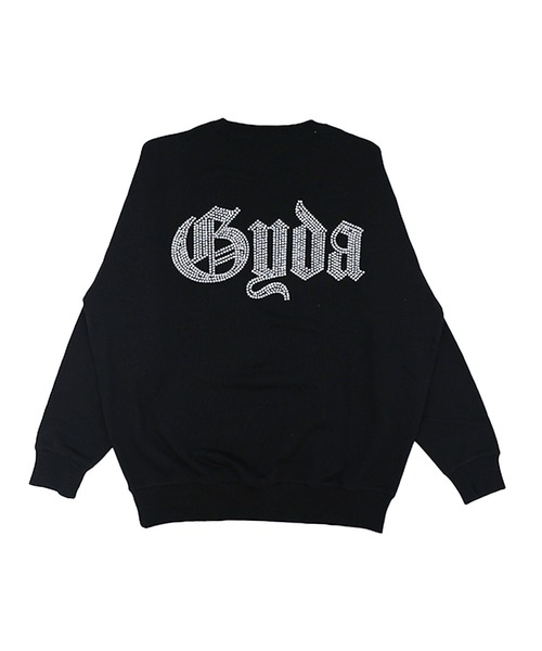 GYDA(ジェイダ)の「GYDA/ジェイダ ベッチュウ GG BACK BIJOU PO スウェット 072652737901(スウェット・レディース・ブラック/オフホワイト/ピンク/ミント・FREE)」の8枚目の写真