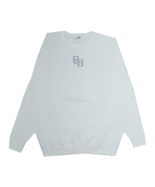GYDA(ジェイダ)の「GYDA/ジェイダ ベッチュウ GG BACK BIJOU PO スウェット 072652737901(スウェット・レディース・ブラック/オフホワイト/ピンク/ミント・FREE)」の5枚目の写真