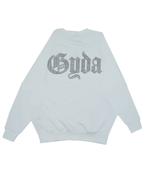 GYDA(ジェイダ)の「GYDA/ジェイダ ベッチュウ GG BACK BIJOU PO スウェット 072652737901(スウェット・レディース・ブラック/オフホワイト/ピンク/ミント・FREE)」の6枚目の写真