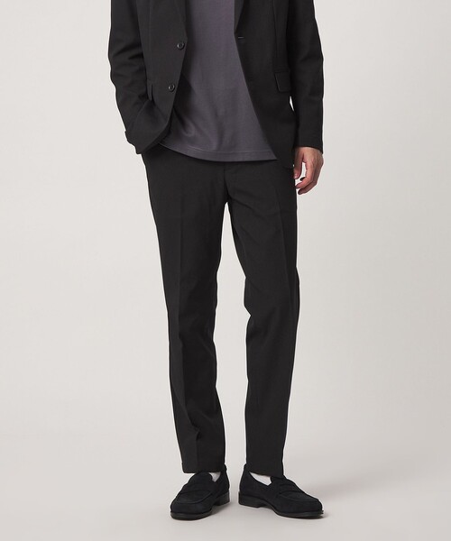 green label relaxing(グリーンレーベルリラクシング)の「【WEB限定】JUST fit ウールライク ナロー セットアップ ジャケット&パンツ -ストレッチ-(セットアップ・メンズ・ブラック/ネイビー/ダークブラウン/オリーブ/ダークグレー・XL/L/M/XXL/S/XS)」の10枚目の写真