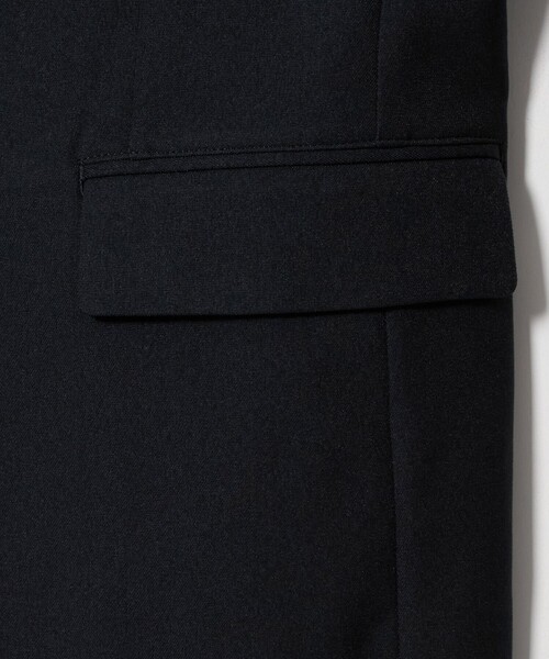 green label relaxing(グリーンレーベルリラクシング)の「【WEB限定】JUST fit ウールライク ナロー セットアップ ジャケット&パンツ -ストレッチ-(セットアップ・メンズ・ブラック/ネイビー/ダークブラウン/オリーブ/ダークグレー・XL/L/M/XXL/S/XS)」の20枚目の写真