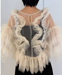【Cupid Heart】結婚式用!Fluffy tulle tops