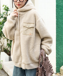 限定展開 KELTY × FREAK'S STORE/ケルティ 別注 ボア フーディー ミドル コート