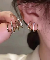 【TUNE】ゴールドフープピアス