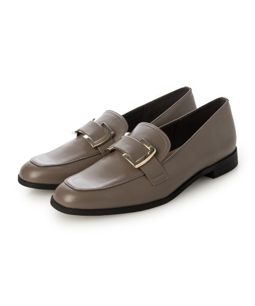 carino(カリーノ)の「【レイン対応】バックルソフトスクエアトゥローファー(ローファー・レディース・ブラック/デザートカモ/グレイッシュベージュ・23.5cm/23cm/24.5cm/24cm/22.5cm)」の11枚目の写真