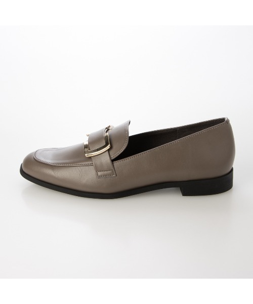 carino(カリーノ)の「【レイン対応】バックルソフトスクエアトゥローファー(ローファー・レディース・ブラック/デザートカモ/グレイッシュベージュ・23.5cm/23cm/24.5cm/24cm/22.5cm)」の12枚目の写真