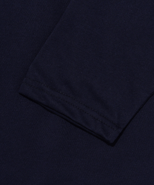 CARGOBROS FOR WOMAN(カーゴブロスフォーウィメン)の「ヴィンテージクラックロゴ ロングスリーブTシャツ(ネイビー)(Tシャツ/カットソー・レディース・その他・SMALL/MEDIUM/LARGE/X-LARGE)」の4枚目の写真