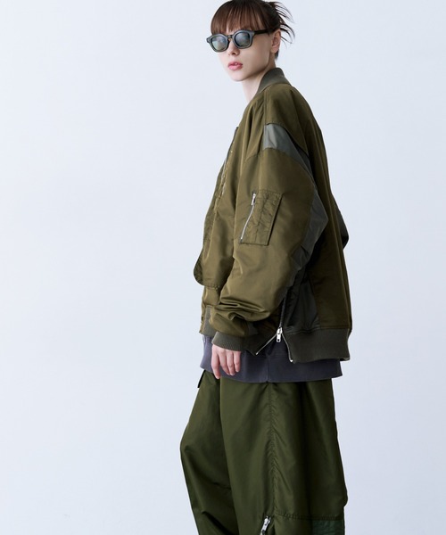 SeeSew(シーソー)の「【UNISEX】NYLON TOP GUN PANTS/ナイロントップガンパンツ(カーゴパンツ・メンズ・ブラック/オリーブ・M/L)」の20枚目の写真