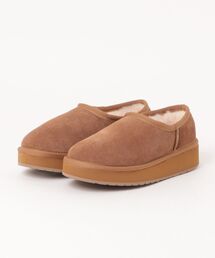 【EMU Australia/エミュー オーストラリア】ムートン 厚底スリッポンシューズ PLATFORM PICO WOOL