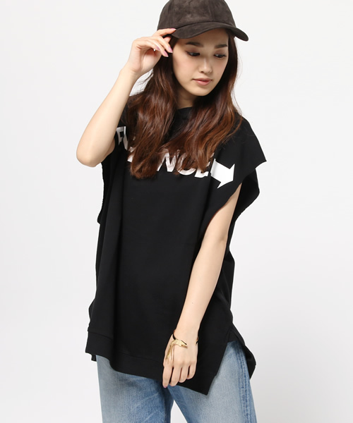 MOUSSY（マウジー）の「ENTRANCE NS PKJ（パーカー・レディース・トップグレー/ホワイト/ブラック・FREE）」の8枚目の写真