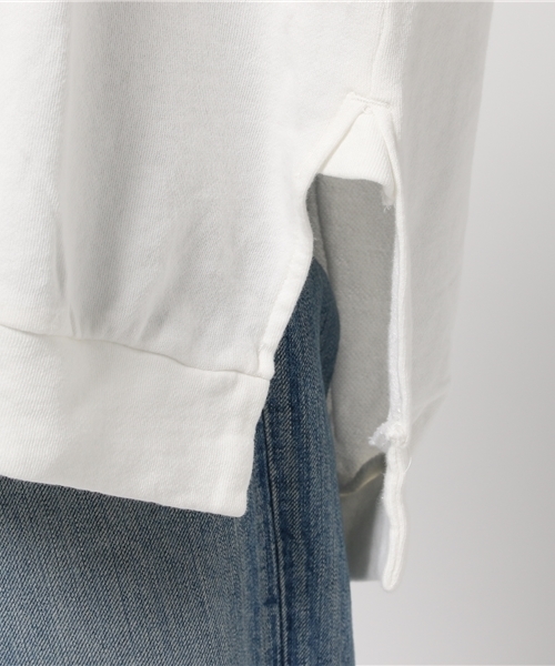 MOUSSY（マウジー）の「ENTRANCE NS PKJ（パーカー・レディース・トップグレー/ホワイト/ブラック・FREE）」の15枚目の写真