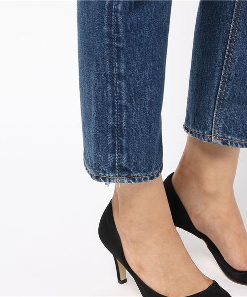 SLY(スライ)の「WOLT JW STRAIGHT-A(デニムパンツ・レディース・ブルー・24inch/23inch/26inch/27inch/25inch/28inch)」の8枚目の写真