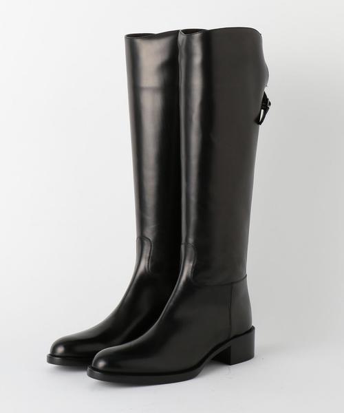 SARTORE（サルトル）の「サルトル/OD SARTORE バッククロス ブーツ（ブーツ・レディース・ブラック/ダークブラウン・37/38/37h/36h/36）」の2枚目の写真