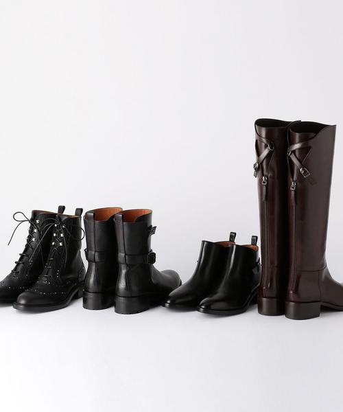 SARTORE（サルトル）の「サルトル/OD SARTORE バッククロス ブーツ（ブーツ・レディース・ブラック/ダークブラウン・37/38/37h/36h/36）」の4枚目の写真