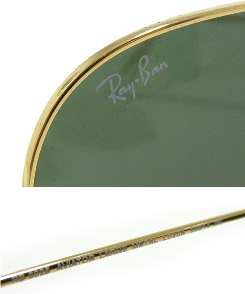 BEAUTY&YOUTH UNITED ARROWS（ビューティーアンドユースユナイテッドアローズ）の「Ray-Ban AVIATOR（サングラス・メンズ・ゴールド・フリー）」の4枚目の写真