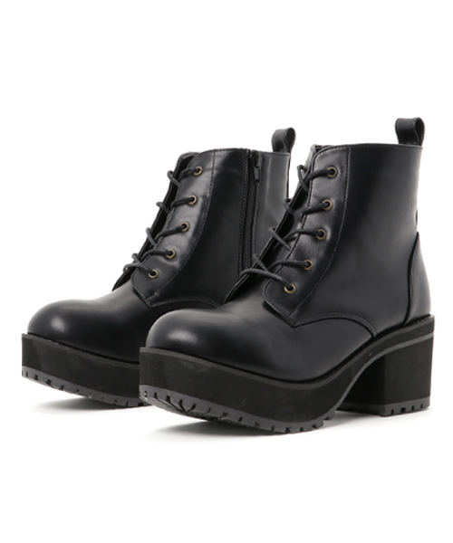 WEGO（ウィゴー）の「WEGO/タンクヒールブーツ（ブーツ・レディース・ブラック/ベージュ/ブラック系その他/ブラウン・LARGE/MEDIUM）」の20枚目の写真