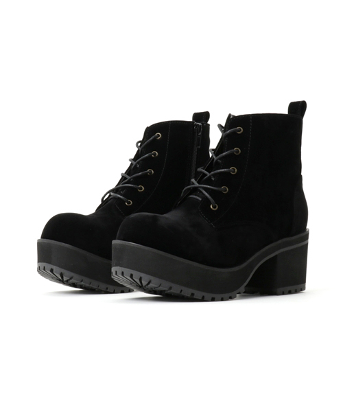 WEGO（ウィゴー）の「WEGO/タンクヒールブーツ（ブーツ・レディース・ブラック/ベージュ/ブラック系その他/ブラウン・LARGE/MEDIUM）」の17枚目の写真