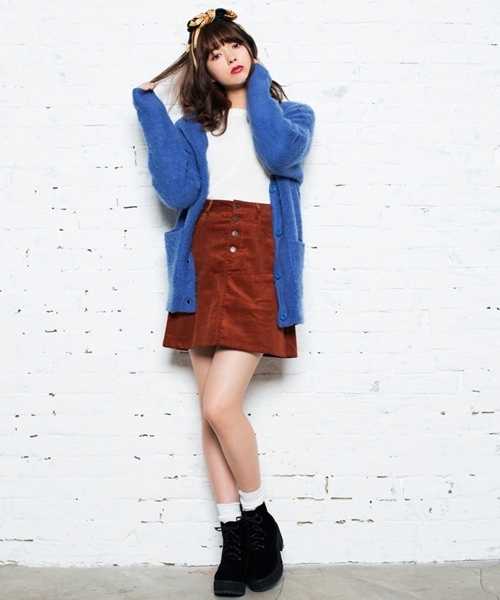 WEGO（ウィゴー）の「WEGO/タンクヒールブーツ（ブーツ・レディース・ブラック/ベージュ/ブラック系その他/ブラウン・LARGE/MEDIUM）」の21枚目の写真