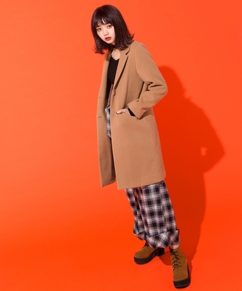 WEGO（ウィゴー）の「WEGO/タンクヒールブーツ（ブーツ・レディース・ブラック/ベージュ/ブラック系その他/ブラウン・LARGE/MEDIUM）」の7枚目の写真