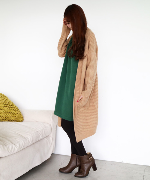 N.（N. Natural Beauty Basic）（エヌエヌナチュラルビューティーベーシック）の「《N.×東原亜希×山田あゆみ(GREED International)》コラボ 5Gコーディガン（その他アウター・レディース・グレー/ベージュ/ネイビー・MEDIUM）」の21枚目の写真
