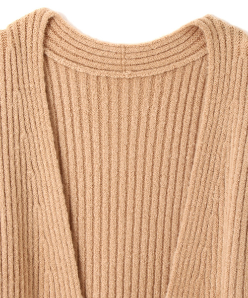 N.（N. Natural Beauty Basic）（エヌエヌナチュラルビューティーベーシック）の「《N.×東原亜希×山田あゆみ(GREED International)》コラボ 5Gコーディガン（その他アウター・レディース・グレー/ベージュ/ネイビー・MEDIUM）」の6枚目の写真