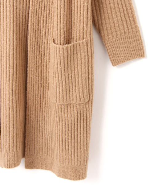 N.（N. Natural Beauty Basic）（エヌエヌナチュラルビューティーベーシック）の「《N.×東原亜希×山田あゆみ(GREED International)》コラボ 5Gコーディガン（その他アウター・レディース・グレー/ベージュ/ネイビー・MEDIUM）」の8枚目の写真
