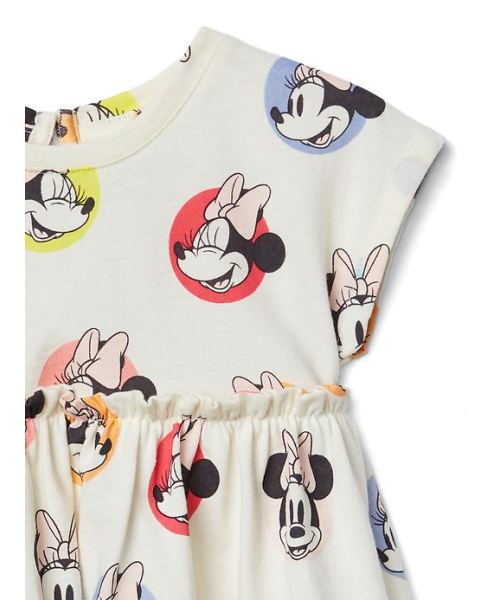 GAP(ギャップ)の「babyGap | Disney Baby Mickey Mouse ボディシャツ(Tシャツ/カットソー・キッズ・アイボリー・60cm/50cm/90cm/80cm/70cm)」の3枚目の写真