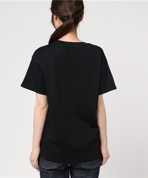 WEGO(ウィゴー)の「WEGO/ビッグハートプリントカットソー(Tシャツ/カットソー・レディース・ブラック/ホワイト・FREE)」の15枚目の写真